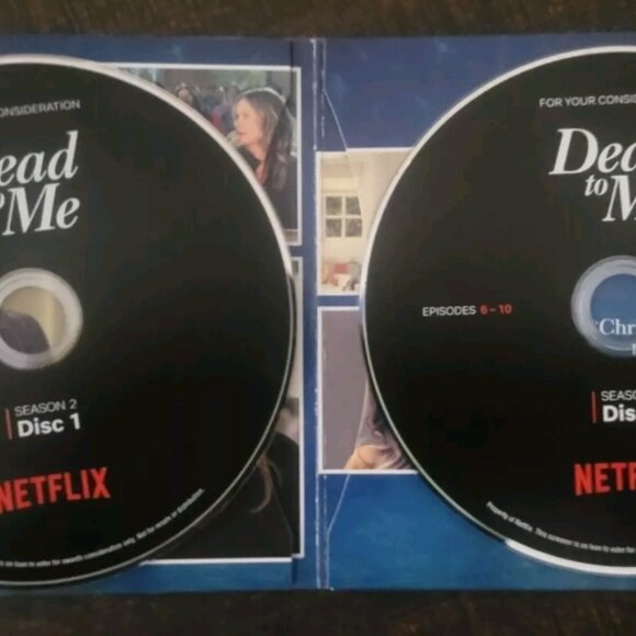 DEAD TO ME Complete Season 2 FYC DVD 2-disc Set 10 Episodes NETFLIX SAG Promo - Picture 4 of 5